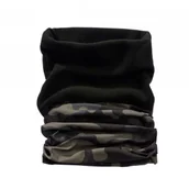 Odzież taktyczna i umundurowanie - Szalokominiarka wielofunkcyjna Brandit Fleece Darkcamo - miniaturka - grafika 1