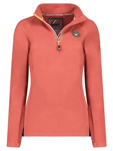 Geographical Norway Bluza polarowa "Tugim" w kolorze pomarańczowym - Bluzy damskie - miniaturka - grafika 1