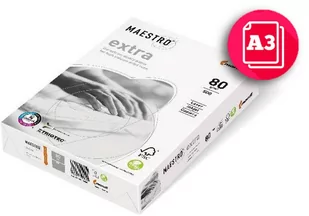 Maestro A3 Extra 80g/500 ark - Papier ksero - Papier do drukarek - miniaturka - grafika 1