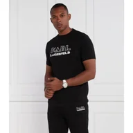 Koszulki męskie - Karl Lagerfeld T-shirt | Regular Fit - miniaturka - grafika 1