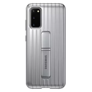 Samsung Etui Protective Standing Cover do Galaxy S20 Srebrny (EF-RG980CSEGEU) - Etui i futerały do telefonów - miniaturka - grafika 1