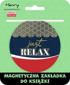 Zakładki do książek - Zakładka magnetyczna kulka 2 granatowy - Henry - miniaturka - grafika 1