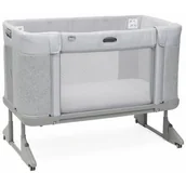 Łóżeczka i kojce - Chicco - Łóżeczko dziecięce NEXT2ME FOREVER jasnoszare - miniaturka - grafika 1