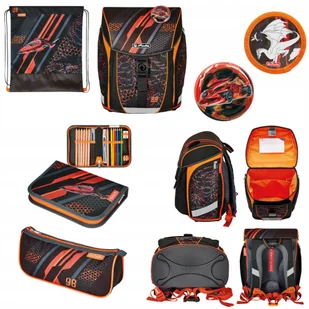 Zestaw 4el tornister plecak FiloLight Plus Speed 6-9lat Herlitz - Plecaki - miniaturka - grafika 2