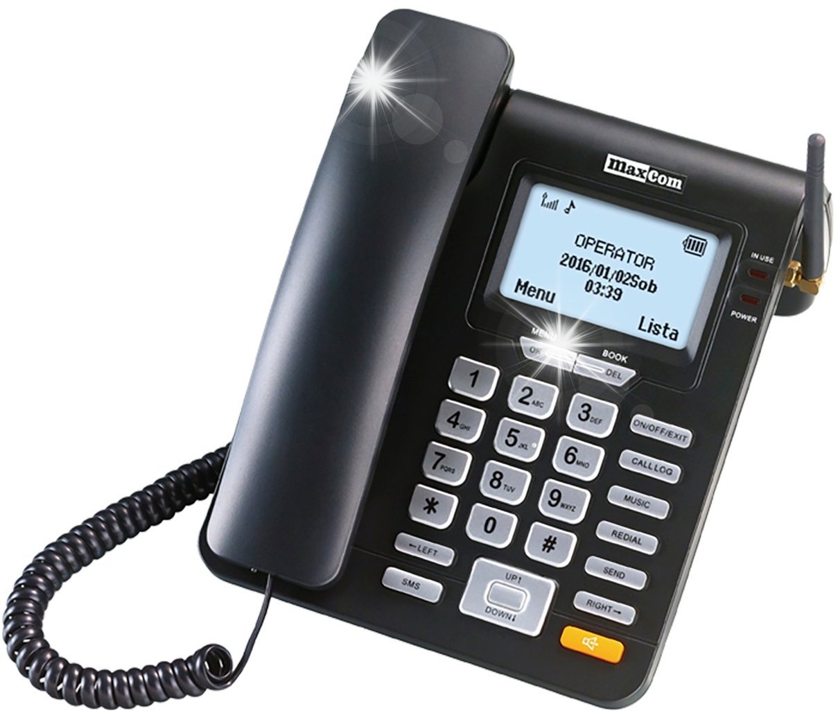 Maxcom MM 28 DHS FM funkcja SMS