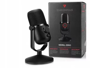 Thronmax Mikrofon Thronmax Thronmax Mdrill Zero M4 Studyjny Mikrofon 2w1 Na Usb Usb-c + Statyw SB5028 - Mikrofony estradowe - miniaturka - grafika 1