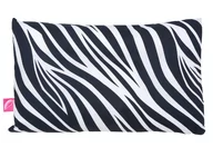 Kołdry i poduszki dla dzieci - Motherhood Poduszka płaska 45/30 Zebra niebieska - miniaturka - grafika 1