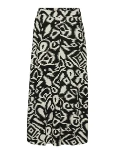 Vero Moda Spódnica w kolorze czarno-kremowym - Spódnice - miniaturka - grafika 1