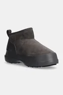 Śniegowce damskie - Moon Boot śniegowce zamszowe MB LUNA LOW BOOT SUEDE kolor szary 80D2480040 H005 - miniaturka - grafika 1