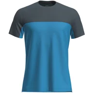 Koszulki sportowe męskie - Męska koszulka Icebreaker Men Merino 125 Cool-Lite™ Sphere III SS Tee Colour Block Rozmiar: M / Kolor: turkusowy/niebieski - miniaturka - grafika 1