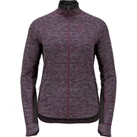 Kurtki damskie - Odlo Damska kurtka Berra Midlayer, Raspberry Fudge - Space dye - miniaturka - grafika 1