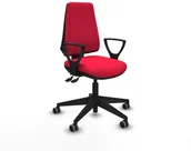 Fotele i krzesła biurowe - Krzesło Biurowe Piqueras y Crespo BFN066G Czerwony - miniaturka - grafika 1