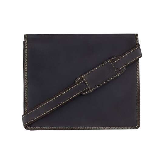 Torba na ramię Visconti Harvard A5 V-16025 M - brązowy ciemny