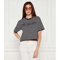 Koszulki i topy damskie - Michael Kors T-shirt Cropped Fit - miniaturka - grafika 1