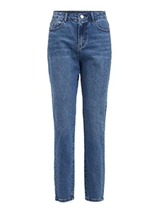 Vila Vimommie Dl Hw Mom MBD-Noos dżinsy damskie, niebieski (medium blue denim), 44W / 30L - Spodnie damskie - miniaturka - grafika 1