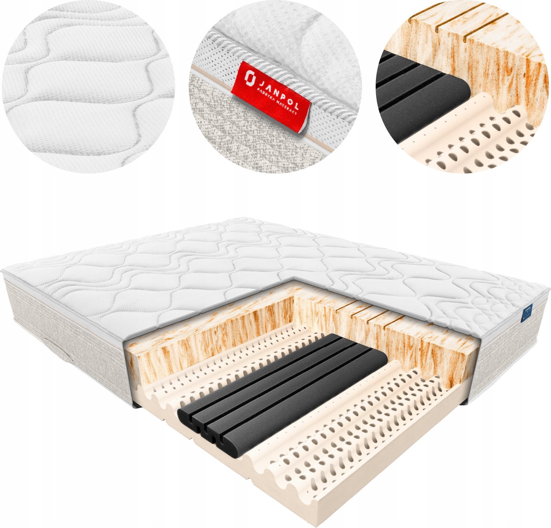 Materac Hadar 90x200 Adaptive Beige