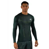 Kimona, stroje i obuwie - Venum Rashguard Długi Rękaw Technical 3.0 Forest Green - miniaturka - grafika 1