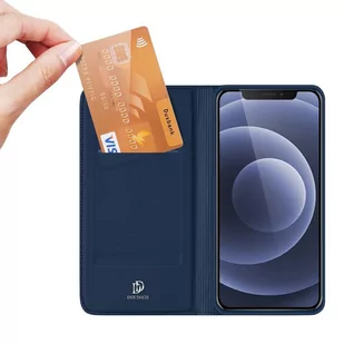 Dux Ducis Skin Pro kabura etui pokrowiec z klapką iPhone 13 mini niebieski - Etui i futerały do telefonów - miniaturka - grafika 2