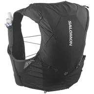 Kurtki i kamizelki sportowe męskie - Kamizelka do biegania Salomon Adv Skin 12 Rozmiar: M / Kolor: czarny - miniaturka - grafika 1