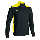 Bluzy męskie - Joma Męska bluza z kapturem Championship Vi Czarny Żółty XL 101952109 - miniaturka - grafika 1
