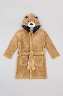 Szlafroki dla dzieci - zippy szlafrok dziecięcy kolor brązowy - Zippy - miniaturka - grafika 1