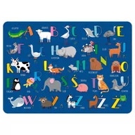 Podkładki na biurko - Derform Podkładka laminowana Alfabet - miniaturka - grafika 1