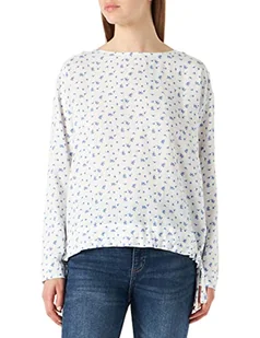 LTB Jeans Dziecięca bluzka Nozofo, White Blue Flowers Print 12809, XL - Bluzki damskie - miniaturka - grafika 1