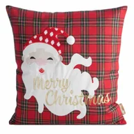 Pozostałe akcesoria świąteczne - Poszewka świąteczna 165 45x45 cm mikołaj - miniaturka - grafika 1