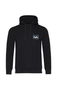 Bluzy męskie - Bluza męska Billabong Dimension z kapturem czarna-L - miniaturka - grafika 1