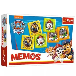 Memo Pieski Patrolowe (małe pudełko) - Gry planszowe - miniaturka - grafika 1