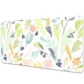 Podkładki na biurko - Podkładka mata ochronna na biurko Kwiaty 90x45 cm - miniaturka - grafika 1