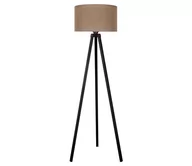 Lampy stojące - Lampa podłogowa 1xE27/60W/230V brązowy/czarne - miniaturka - grafika 1