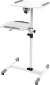 Uchwyty do projektorów - Uchwyt do projektorów VivoLink Projector cart white - miniaturka - grafika 1