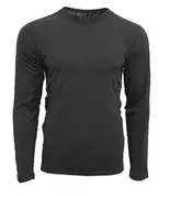 Odzież taktyczna i umundurowanie - Texar - Koszulka z długim rękawem Termoaktywna Base Layer - Czarna - miniaturka - grafika 1