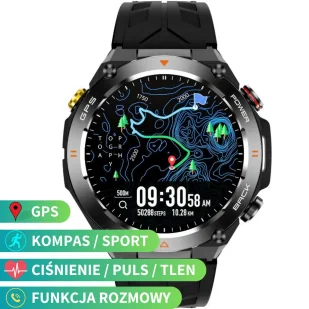 Rubicon GPS RNCF37 Czarny - Smartwatch - miniaturka - grafika 2