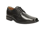 Półbuty męskie - Tilden Plain [black leather] - rozmiar 48 - miniaturka - grafika 1