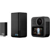 Akcesoria do kamer sportowych - GoPro MAX Dual Battery Charger + Enduro Battery - miniaturka - grafika 1