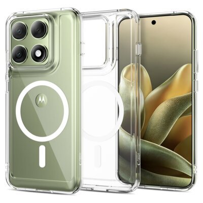 Etui TECH-PROTECT FlexAir Hybrid MagSafe do Motorola Edge 70 Pro 5G Przezroczysty