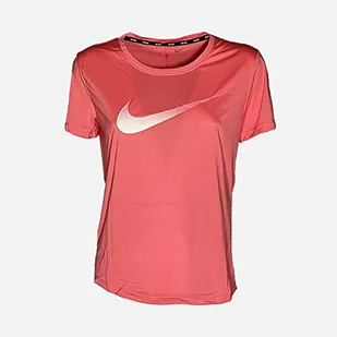 Nike One Dri-fit Swoosh Hbr Koszulka damska - Koszulki i topy damskie - miniaturka - grafika 1