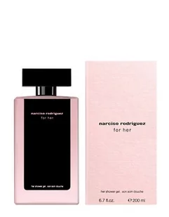 Narciso Rodriguez For Her - damski żel pod prysznic 200ml - Kosmetyki do kąpieli - miniaturka - grafika 1