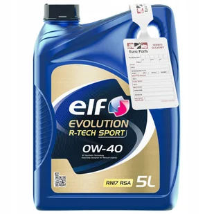 Elf Evolution RTech Sport 0w40 5L zawieszka serwisowa - Oleje silnikowe - miniaturka - grafika 1