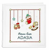 Albumy fotograficzne - Album Na Zdjęcia Dla Dziecka Pierwsze Święta Nadruk - miniaturka - grafika 1