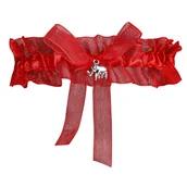 Akcesoria do bielizny - PODWIĄZKA JULIMEX PW-23 MARRAKESZ (kolor czerwony, rozmiar uniwersalny) - miniaturka - grafika 1