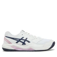 Buty sportowe damskie - Buty do tenisa Asics Gel-Dedicate 8 1042A237 Biały - miniaturka - grafika 1
