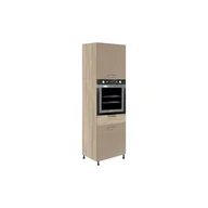 Szafki kuchenne - Szafka Dolna Wysoka Słupek Pod Zabudowę Piekarnika 60 cm PRE-20D Premio Fadome Dąb Sonoma, Basic, h 10cm - miniaturka - grafika 1
