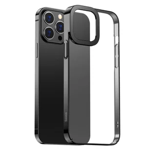 Baseus Glitter Case przezroczyste etui pokrowiec iPhone 13 Pro Max czarny ARMC000201 - Etui i futerały do telefonów - miniaturka - grafika 16