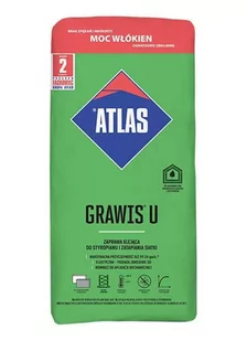 Atlas Klej do siatki Grawis U 25 kg W-KO007-A0000-AT1A - Zaprawy budowlane - miniaturka - grafika 1