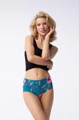 Majtki damskie - Figi damskie bezszwowe z wysokim stanem Wild Rose Maxi Julimex - miniaturka - grafika 1