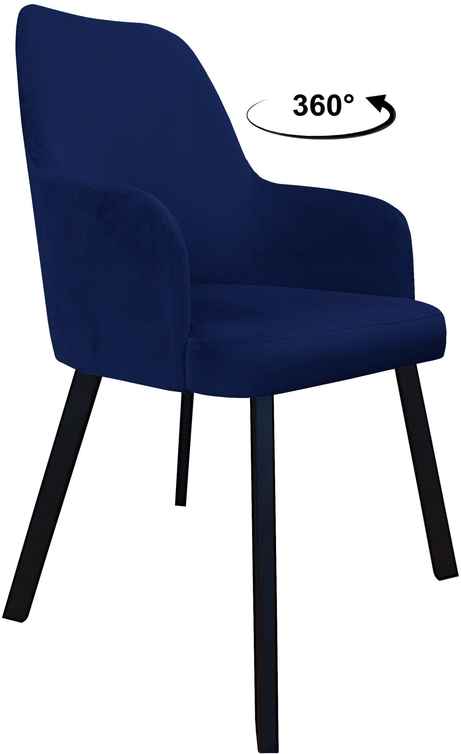 Krzesło obrotowe WESTA noga Profil czarna MG16