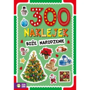 300 naklejek. Boże Narodzenie - Książki edukacyjne - miniaturka - grafika 1